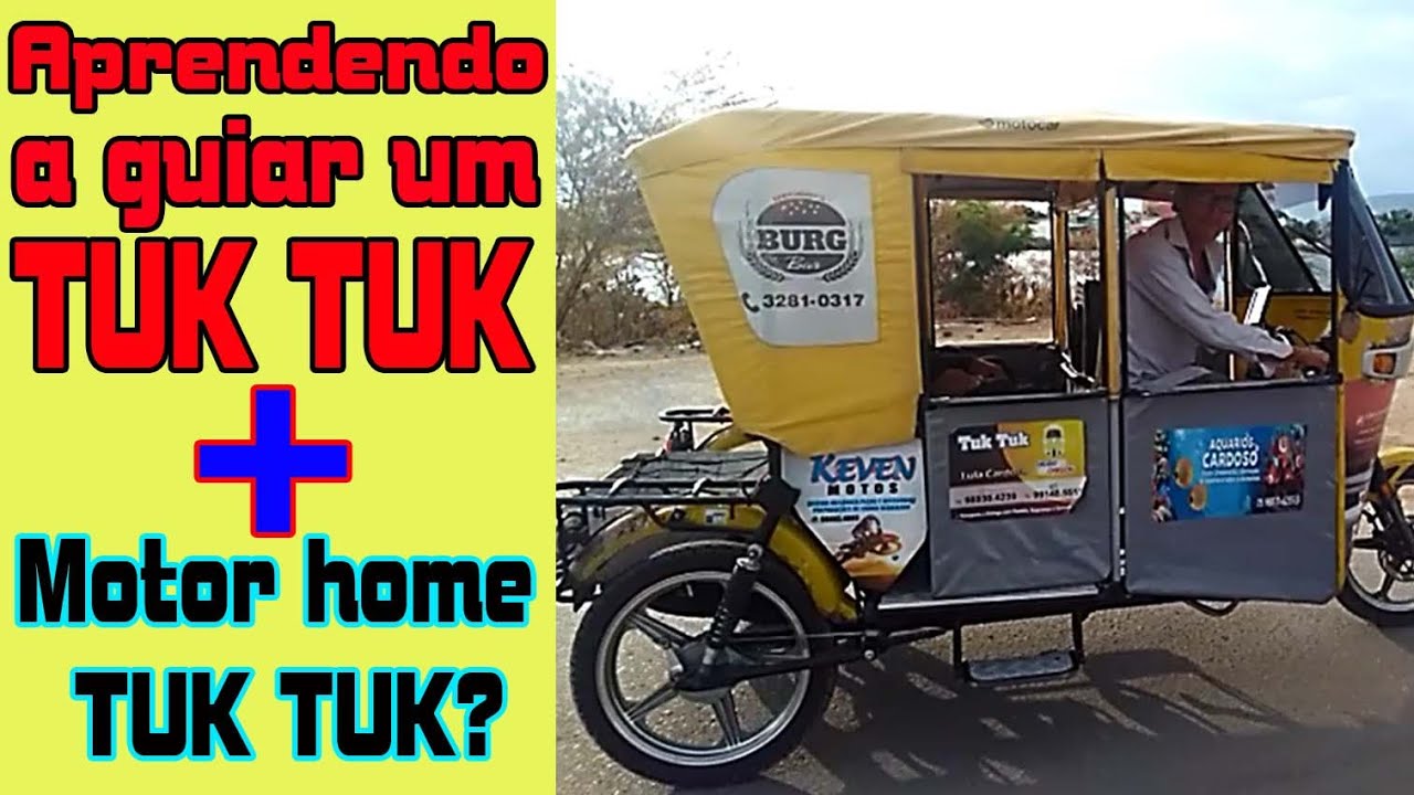 dirigindoTuk tuk? &eacute; possivel um tuk tuk home?