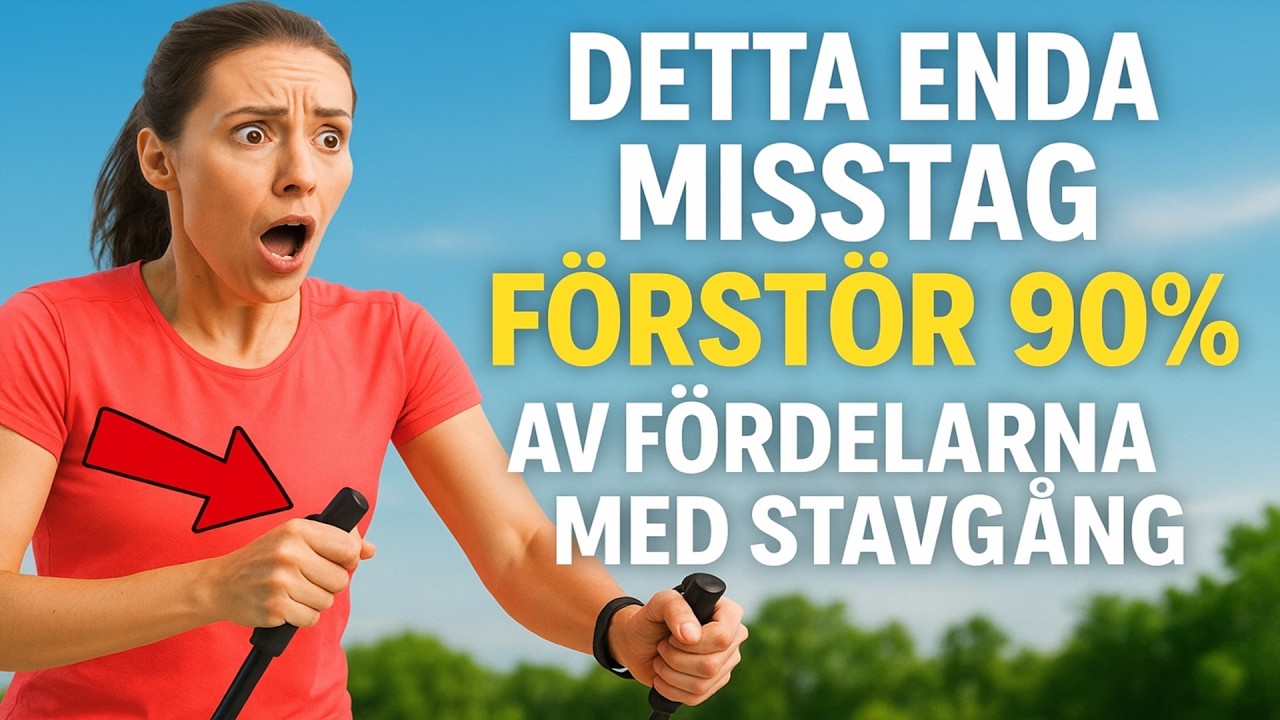 Detta ENDA misstag f&ouml;rst&ouml;r 90% av f&ouml;rdelarna med stavg&aring;ng. G&ouml;r en snabb kontroll!