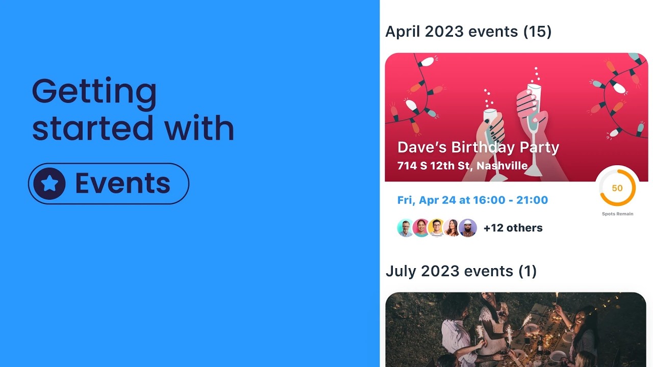How to Use Events in Connecteam