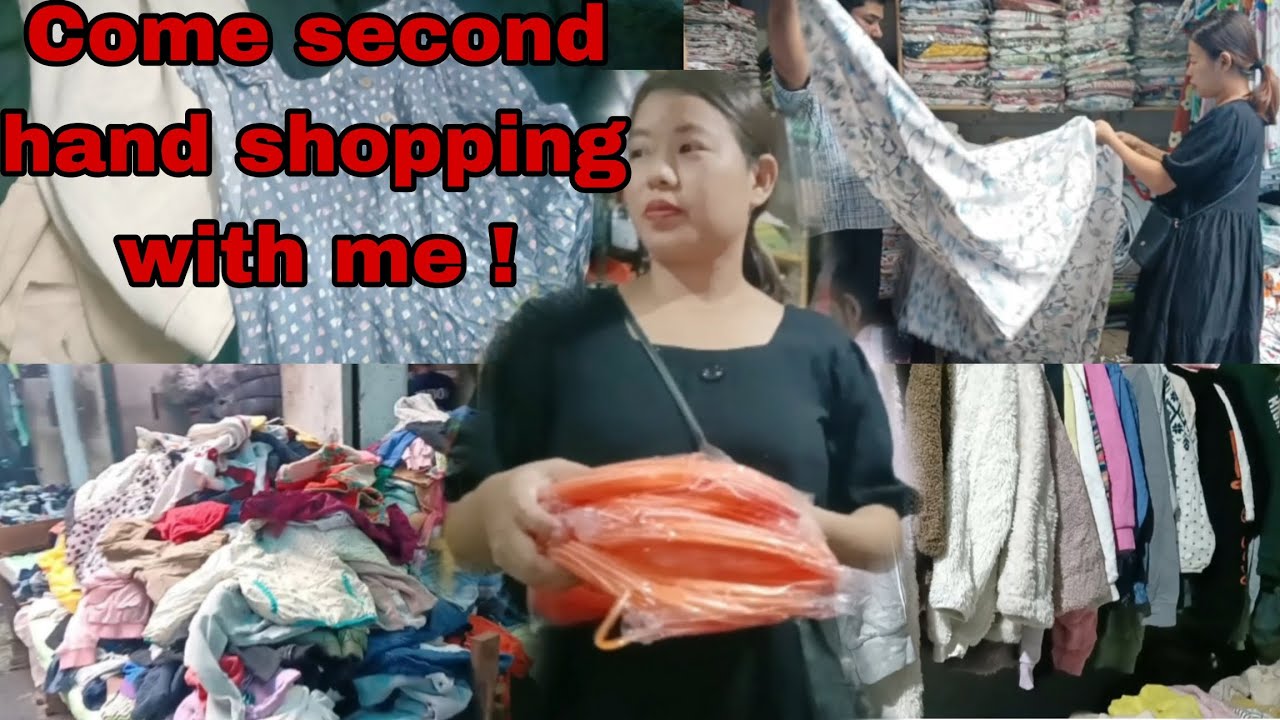 Shopping 🛍️ & Thrifting at Dimapur.         Market Nagaland || Second  Hand Clothes.