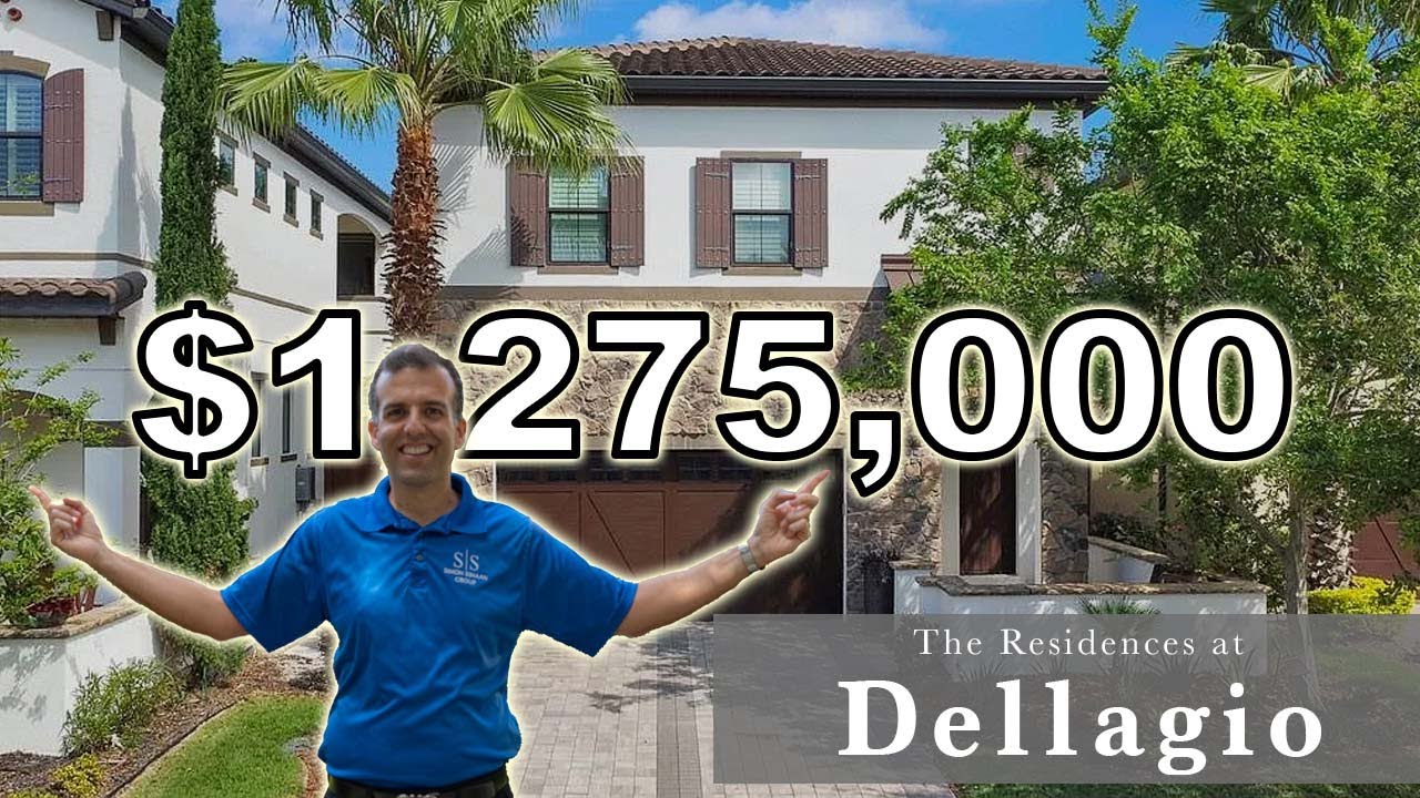 The Residences of Dellagio HOME TOUR! | Dr Phillips | Orlando Florida | Luxury | Simon Simaan Group