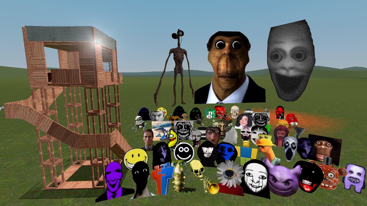 Nico's Nextbots And Too Much Nextbot Vs Towers In Garry's Mod