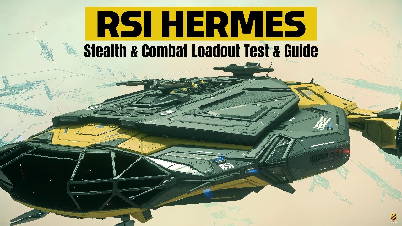 RSI Hermes: Test & Guide Pt.4 | Flight Performance, Stealth Guide, Combat & Loadout Test [Alpha 4.6]