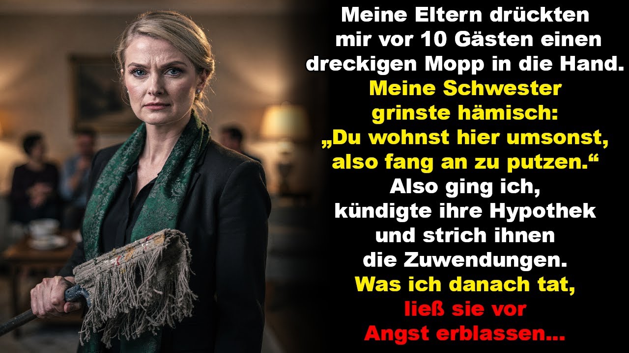 An Thanksgiving gaben mir meine Eltern einen Mopp – am Montag brach alles zusammen.