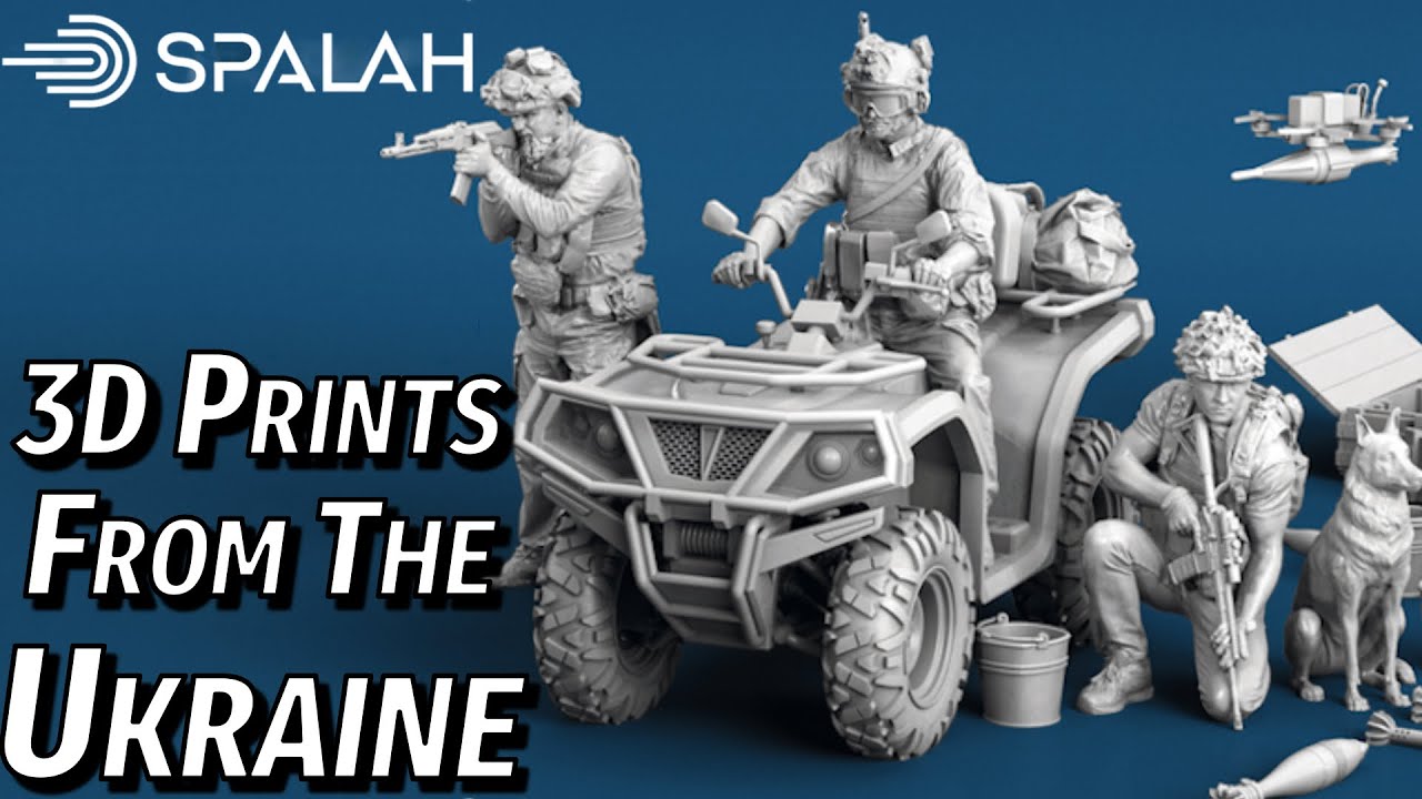 I Got 3D Printed Figures From Ukraine!