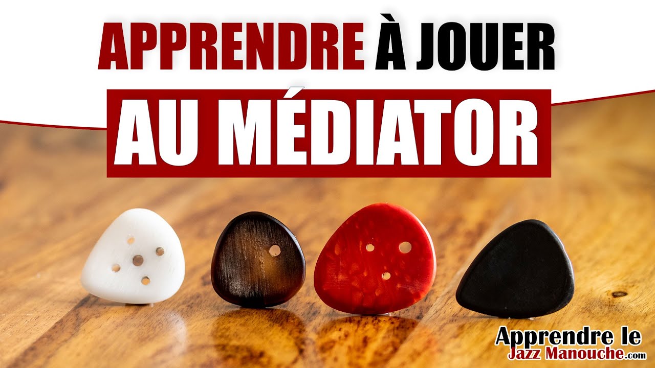 Comment apprendre à jouer AU MÉDIATOR à la guitare