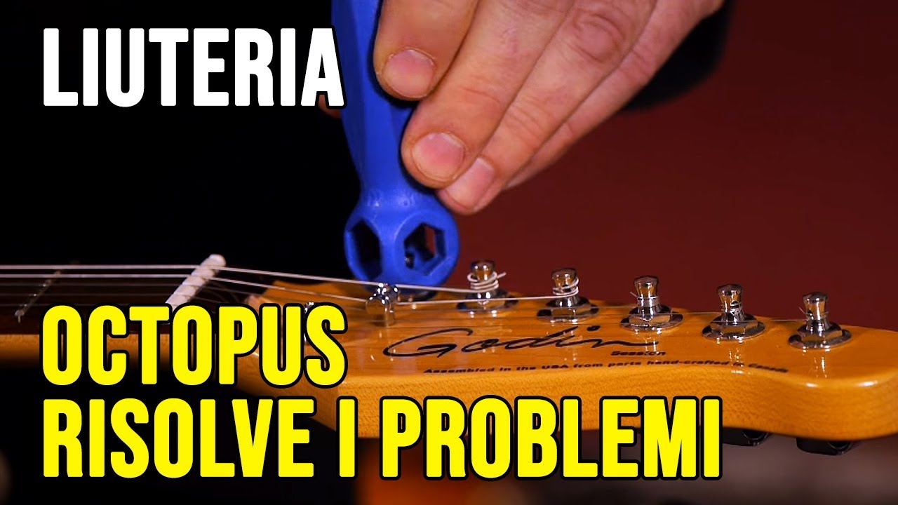 Octopus, un solo attrezzo per tante regolazioni dello strumento | Liuteria con GTR DOC #8