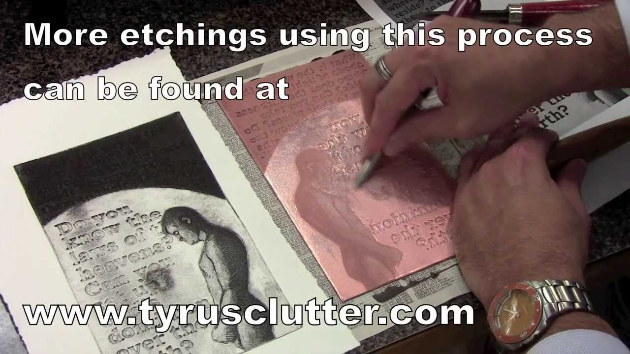 Toner Transfer Intaglio