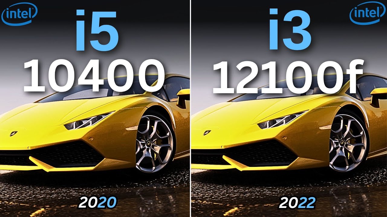 i5 10400 vs i3 12100f Tested in Latest Games | 1080p