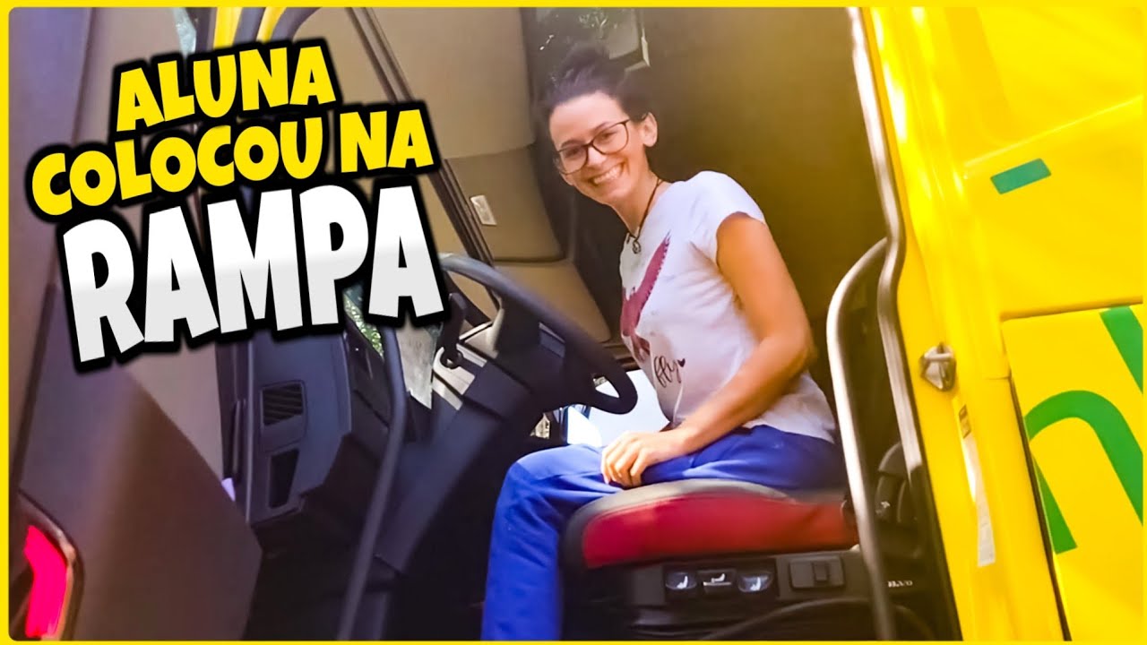 ALUNA COLOCOU CAMINHAO NA RAMPA DO POSTO | CONHECENDO UM POUCO MAIS ELA.
