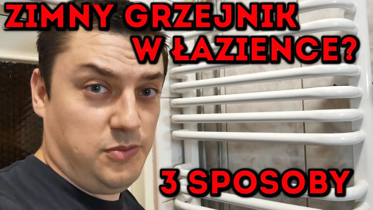 Trzy Sposoby na Zimny grzejnik/kaloryfer w łazience. Zimny Grzejnik Łazienkowy #MajsterAmator odc.70