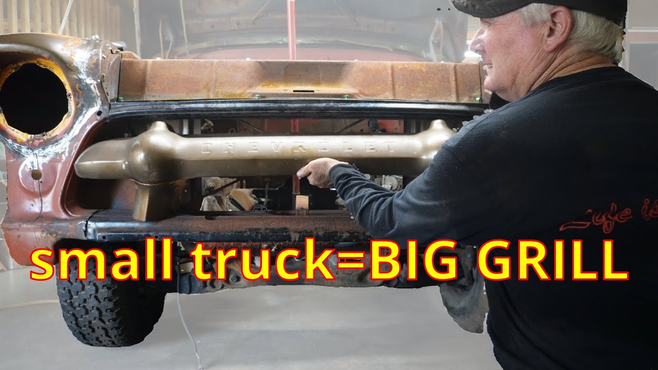 Custom Grill for a Classic 57 Half-Ton: Final Fab & Fitment