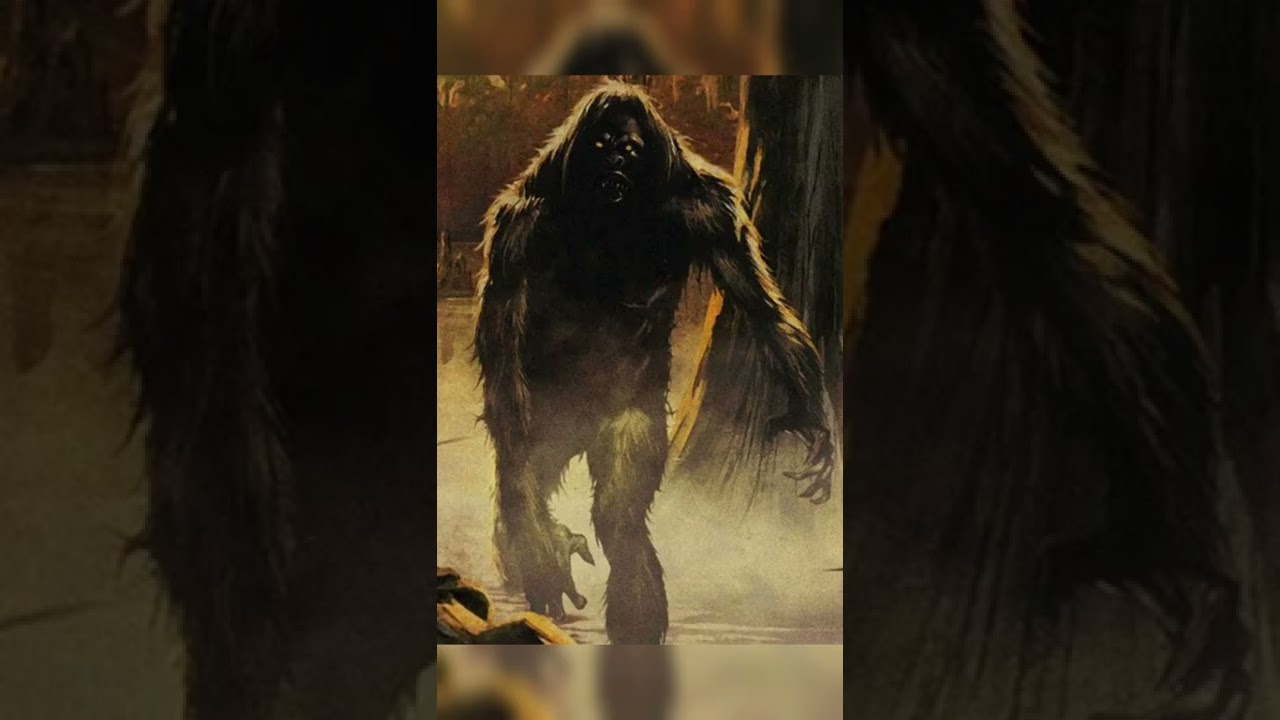 This monster was ALLEGEDLY sighted - The Fouke Monster #shorts #thefoukemonster #monster