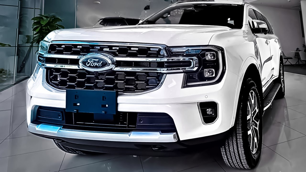 2026 Ford Everest Titanium​ - Luxury SUV, Interior & Exterior