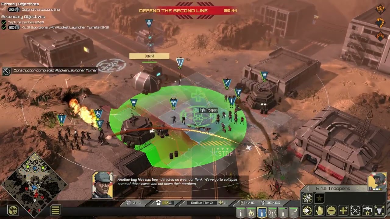 Holding the Line | Starship Troopers Terran Command Part 5