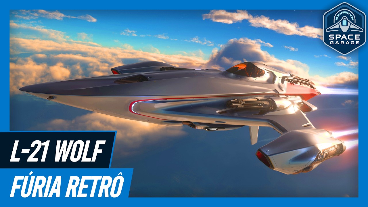 🐺 Kruger WOLF — Visual RETRÔ, armamento PESADO! Review COMPLETO do novo CAÇA LEVE do Star Citizen