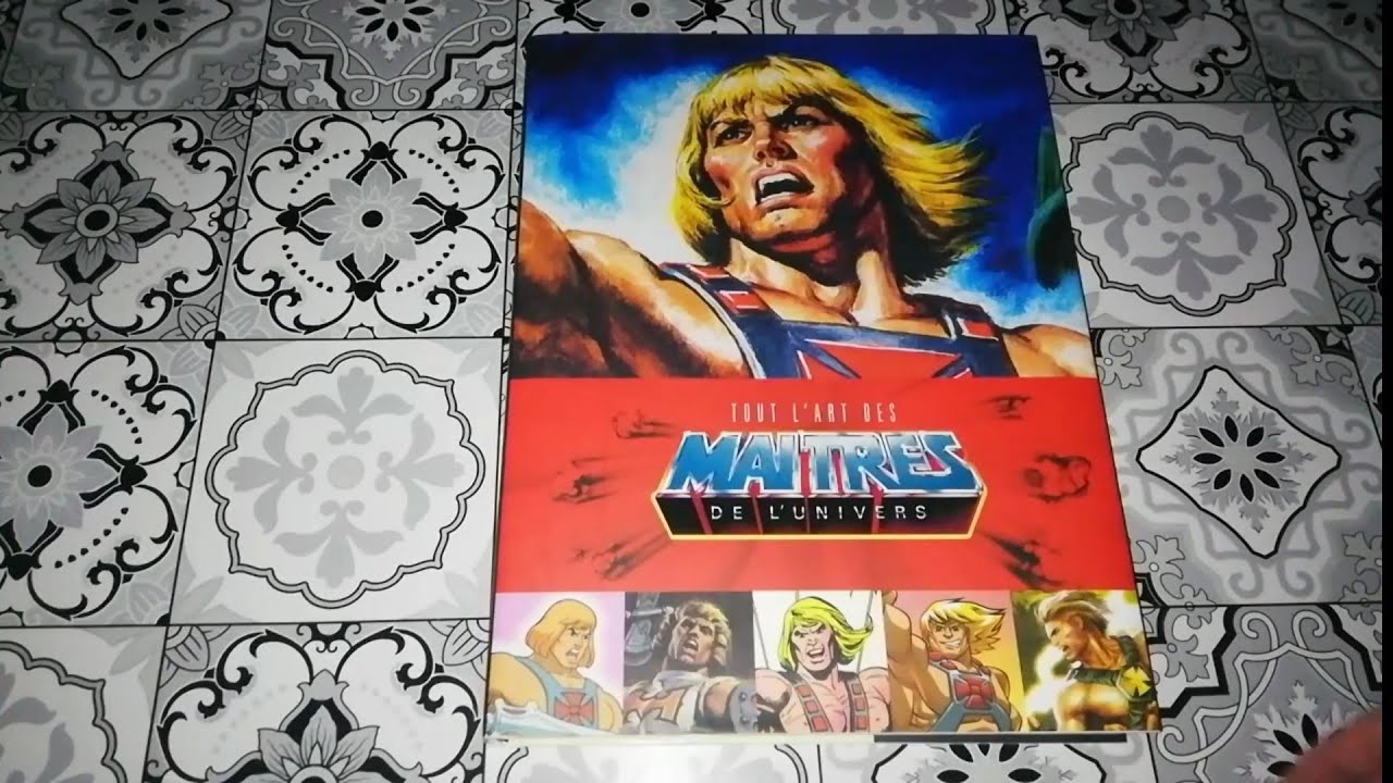 Présentation artbook tous l'art des MAITRES DE L'UNIVERS