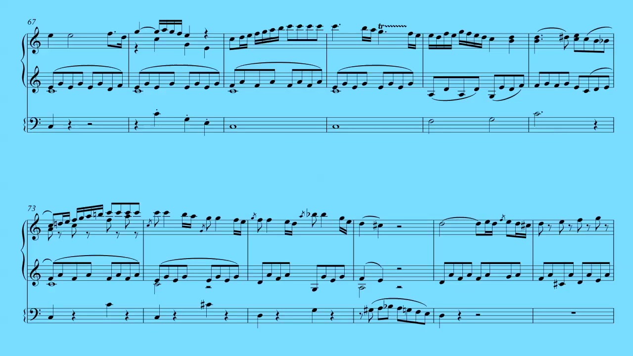 W. A. Mozart: KV 336: Church Sonata No. 17, arr. for organ by Jim Auley