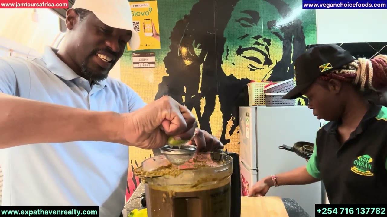 Running a Jamaican Restaurant in Nairobi 🇯🇲🇰🇪 | Teaching Kenyans How to Make Jerk