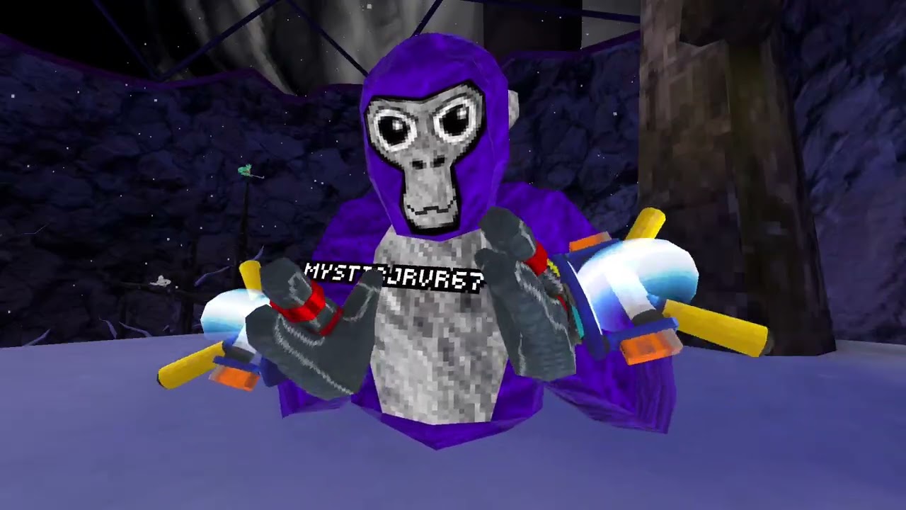 Playing random games on gorilla tag