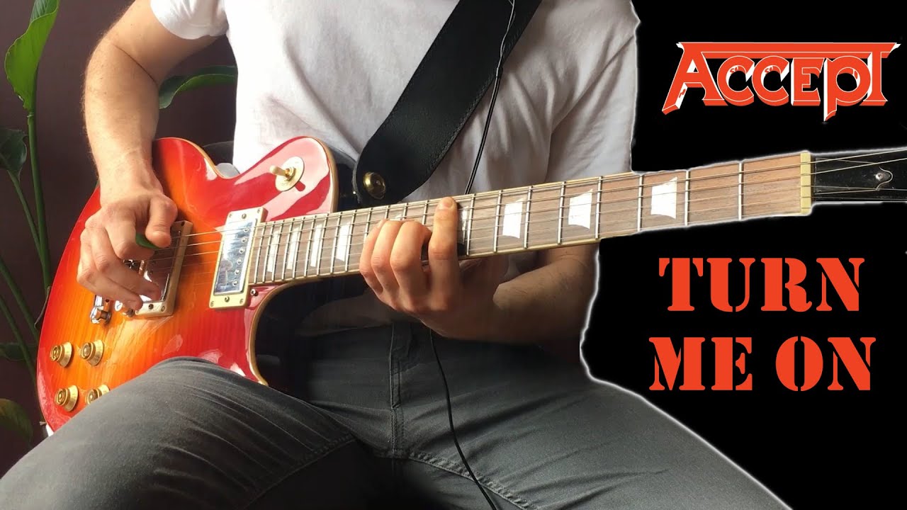 Accept - Turn Me On - Vintage V100 Guitar Cover - with main solo