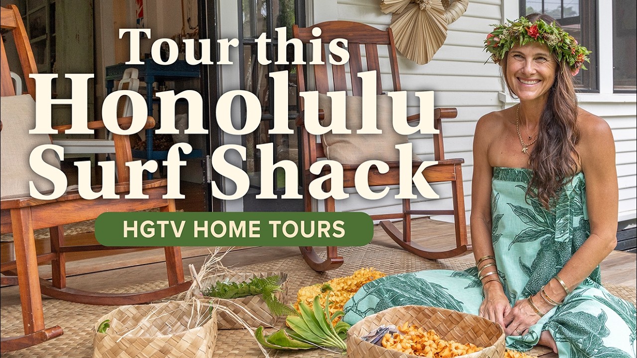Tour a Lei Maker's Charming Beach Cottage on Waikiki Beach | HGTV Home Tours