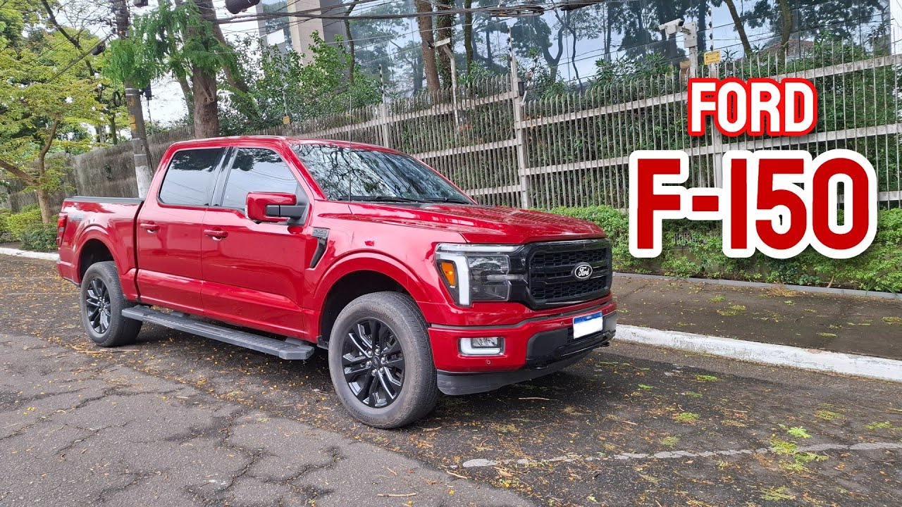 FORD F-150: PICAPE V8 É GRANDE EM TODOS OS SENTIDOS