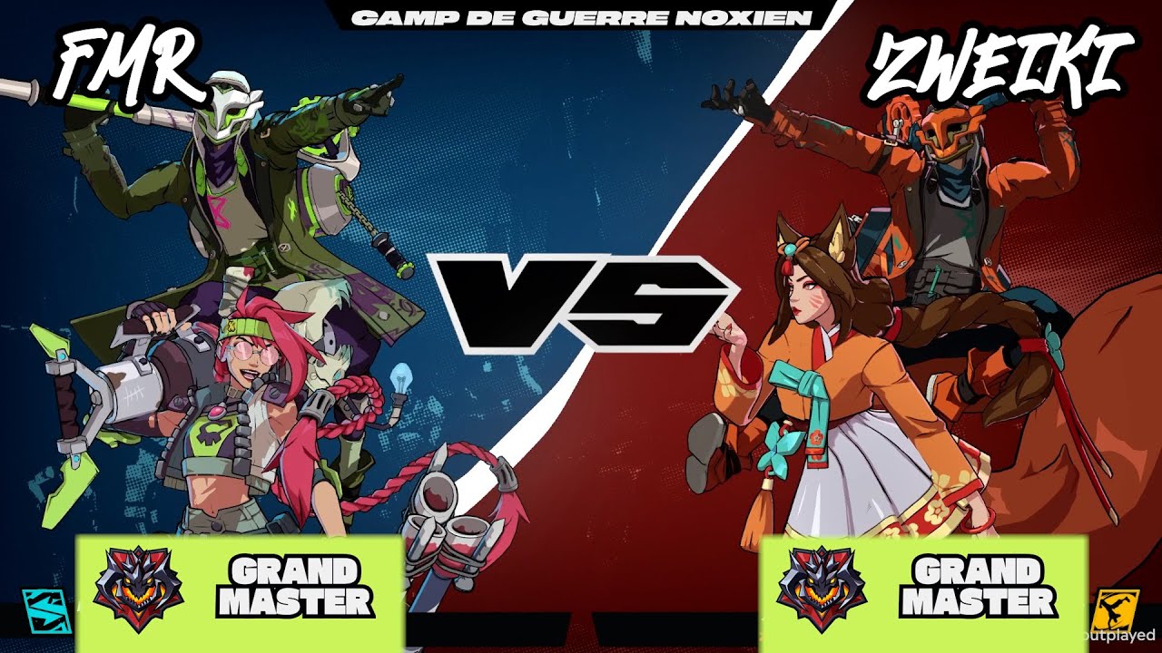 2XKO // FMR (Jinx/Ekko) VS Zweiki (Ahri/Ekko) GRANDMASTER  ranked match