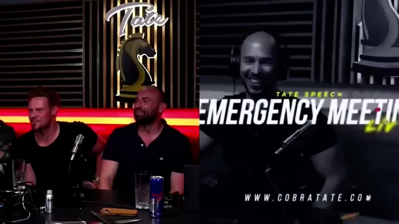 Andrew Tate FORCES Tristan Tate to watch the Mr. Producer song at the end of TateSpeech