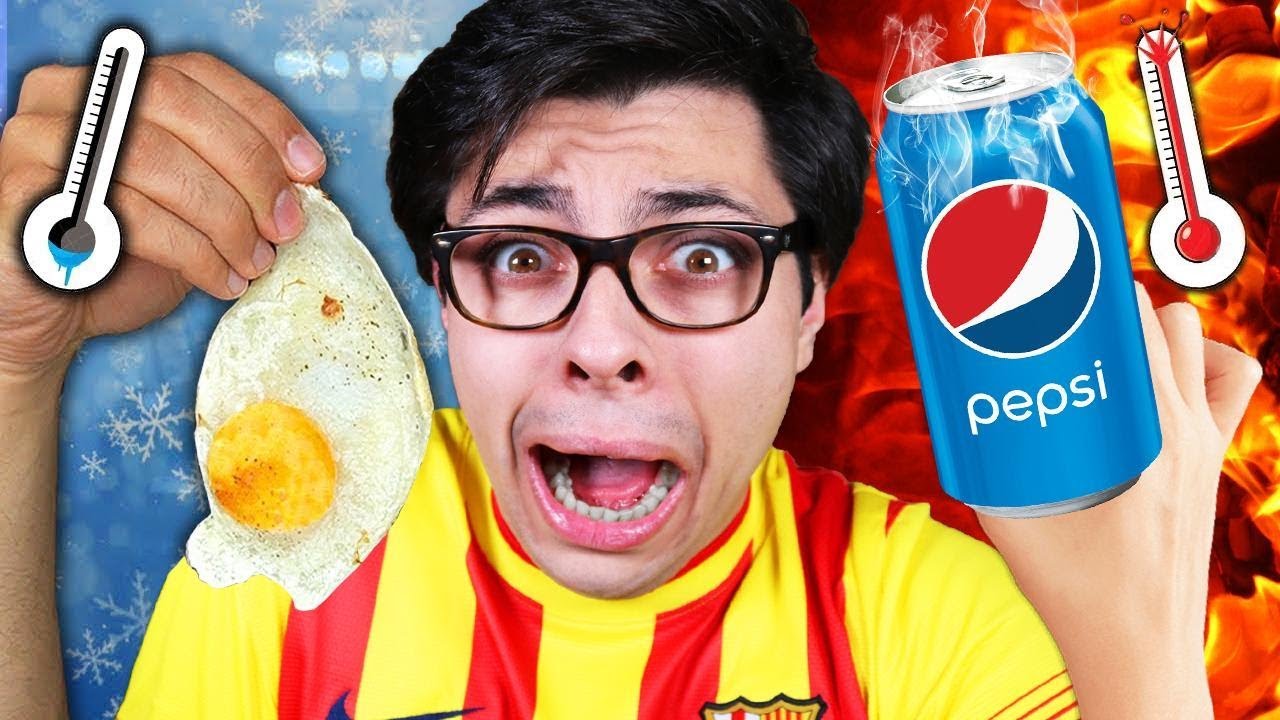 Mangio il Cibo Con La TEMPERATURA Sbagliata! 🌡