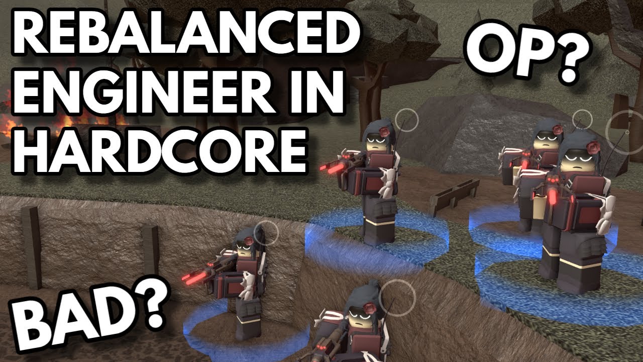 REBALANCED ENGINEER IN HARDCORE MODE | ROBLOX Tower Defense Simulator