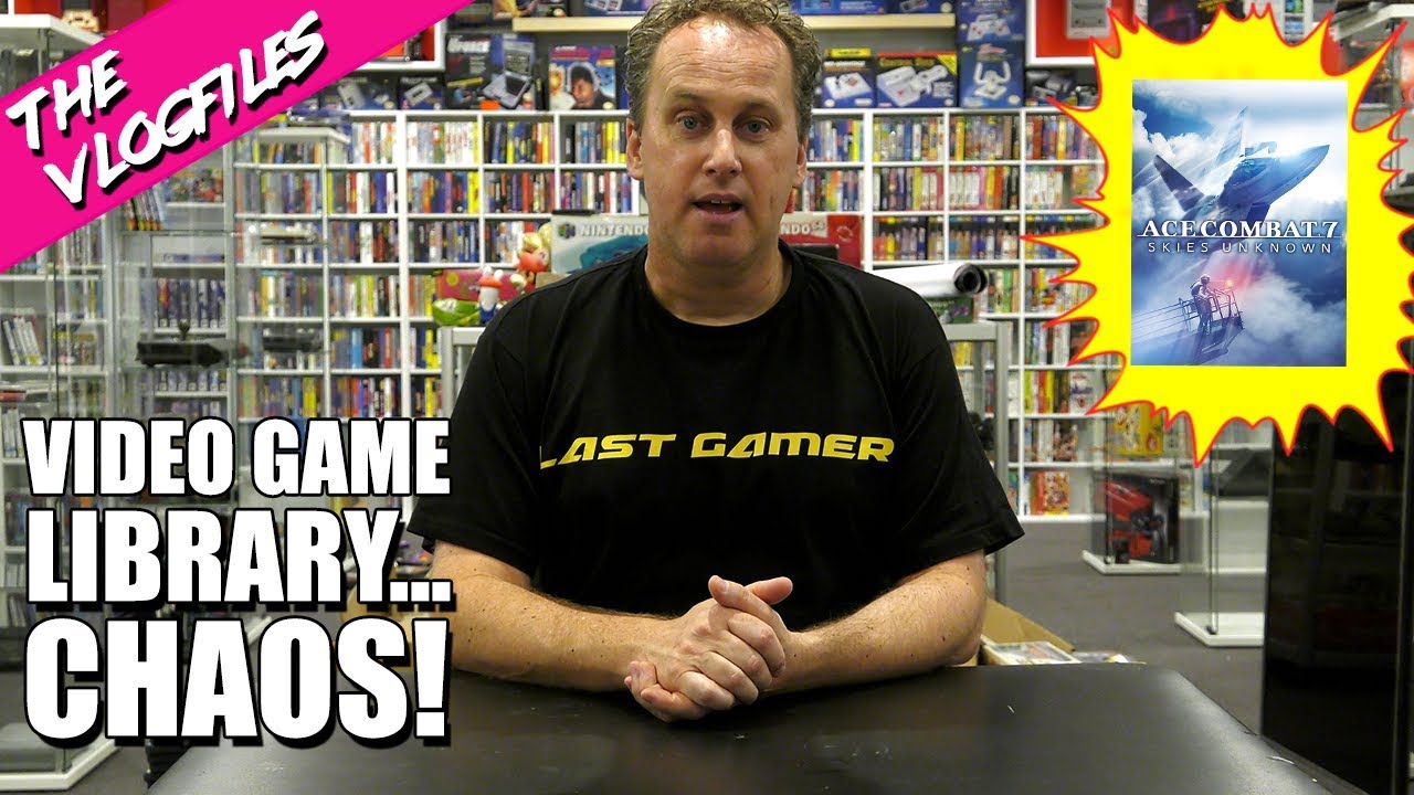 Video Game Library... CHAOS! - The Vlog Files - Ep 26