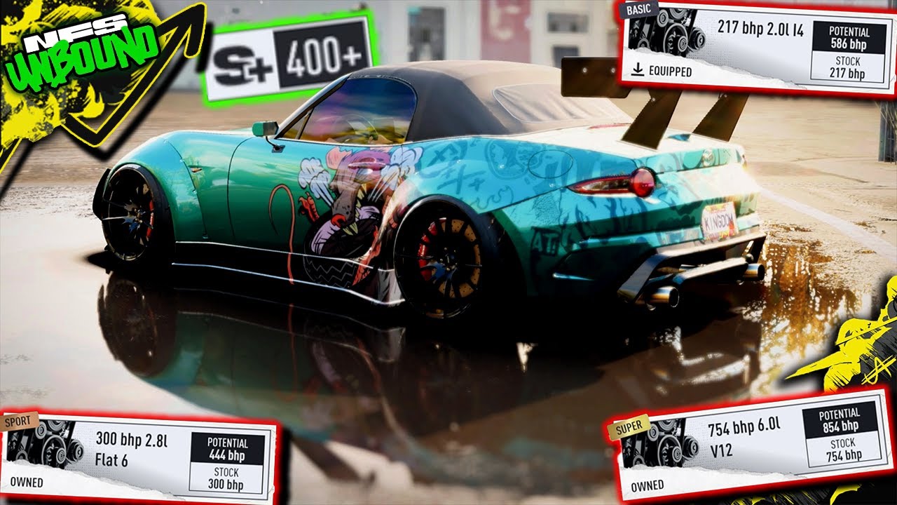 Best Engine Swap for S+ Tier | Mazda Miata MX-5 (2015) | Need For Speed Unbound