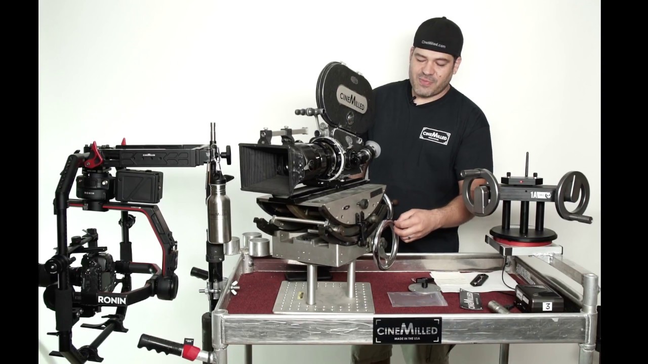 CineMilled представляет &mdash; управление подвесом Alpha Wheels. Прецизионное управление подвесами Ronin, MoVI и Tilta.