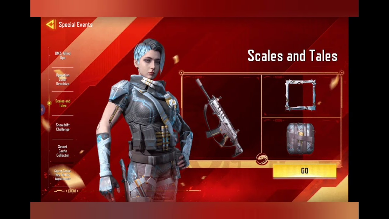 I'm playing CODM- (Checking the new season updates and other rewards again) 
