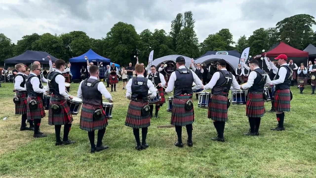 Field Marshal Montgomery Drum Corps - 2026 British Championships - Medley Practice