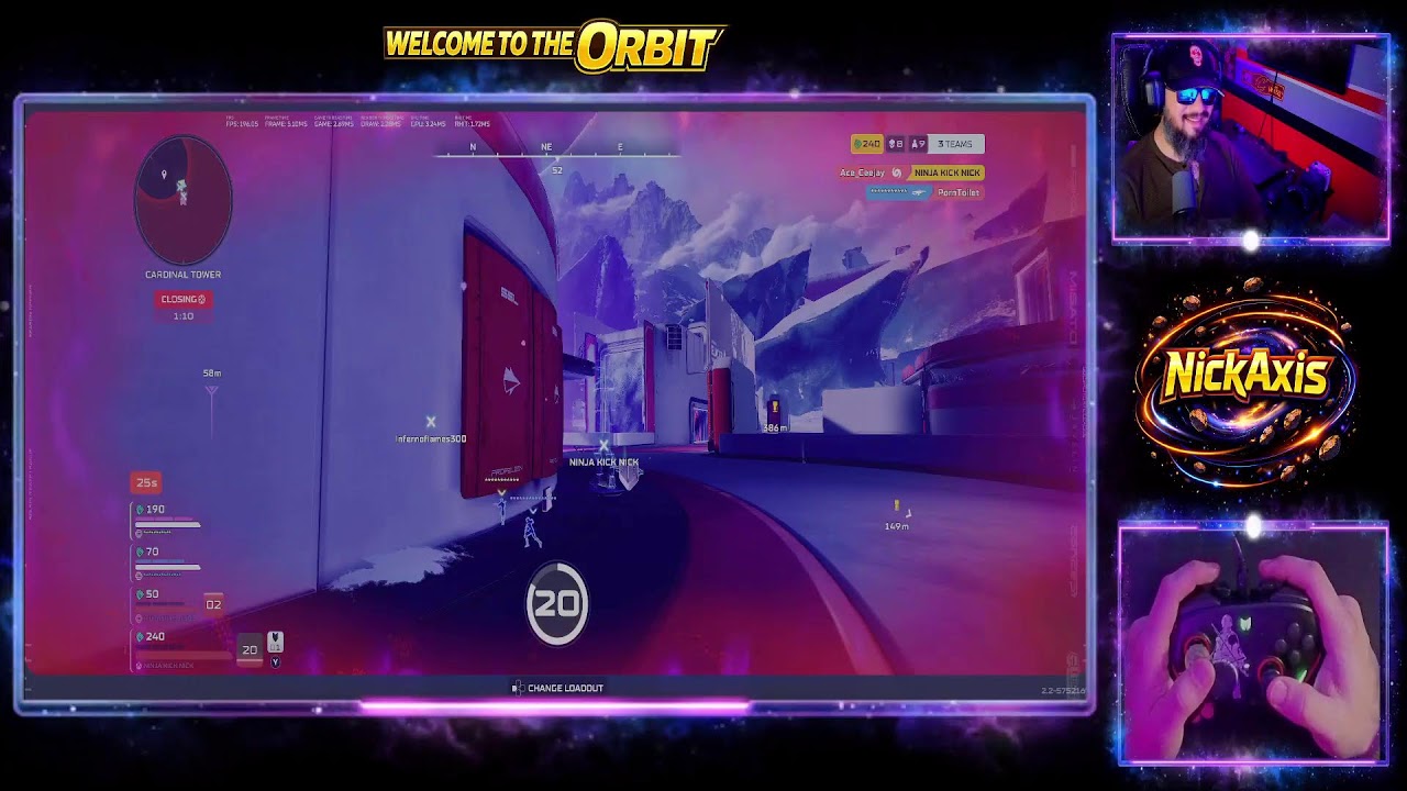 SPLITGATE 🔴 LIVE 🔥Chaos and Controllers | Live on the Axis  #SplitgateLive #SplitgateGameplay