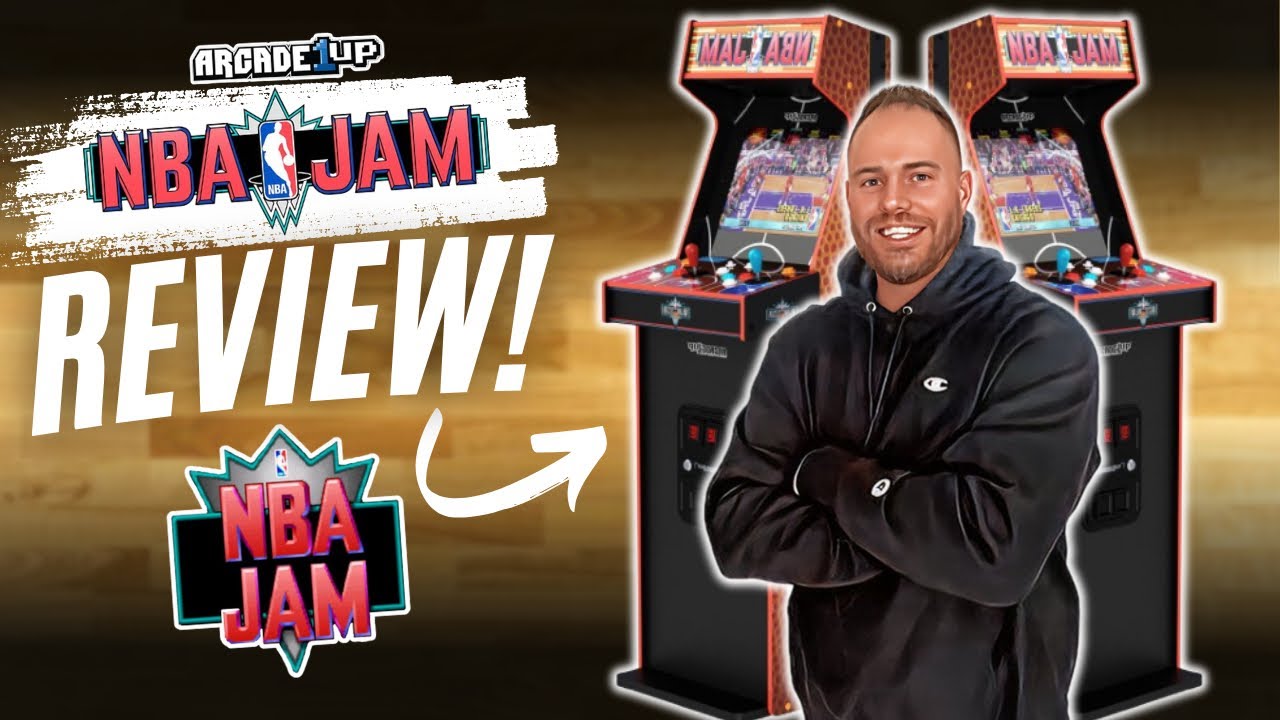 Обзор Arcade1up NBA Jam Two Player Deluxe!