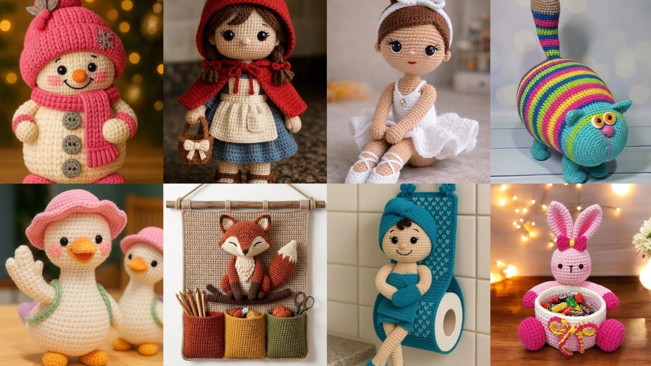 Crochet items | Home decoration & Room Decoration Ideas