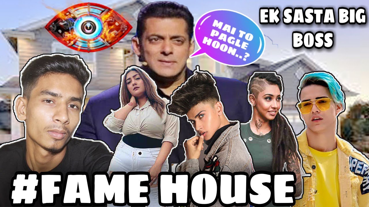 FAME  HOUSE | sasta big big boss of tiktok |mx taka tak fame house