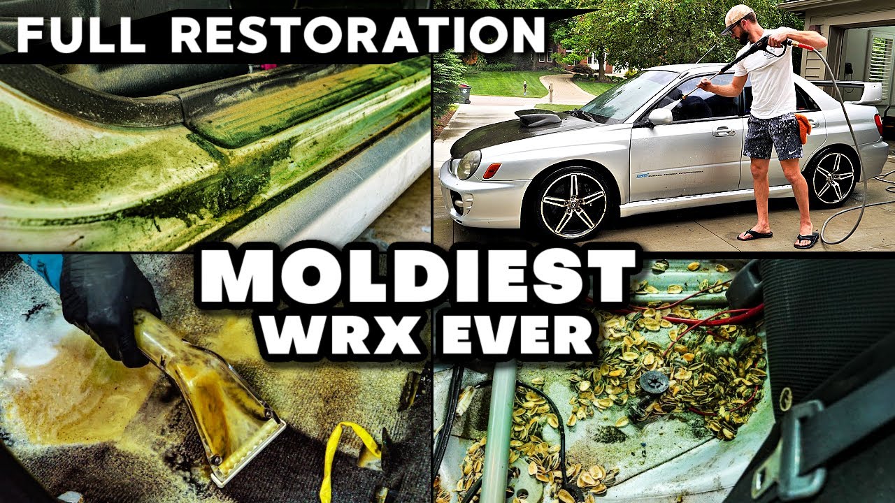 Заброшенный WRX простоял 10 ЛЕТ! | Полная реставрация и детейлинг автомобиля | Глубокая очистка