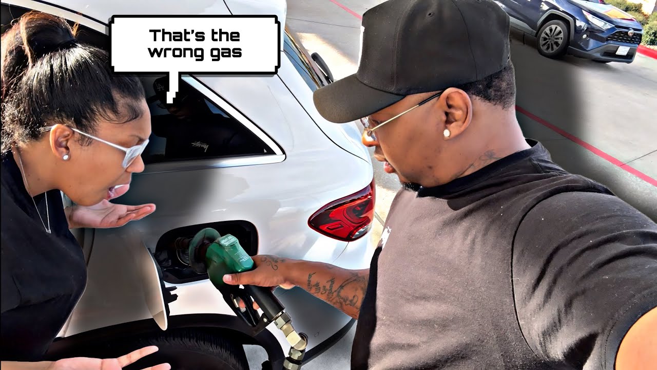 PUTTING DIESEL IN MY WIFE NEW BENZ TO SEE HER REACTION! (Revenge prank)