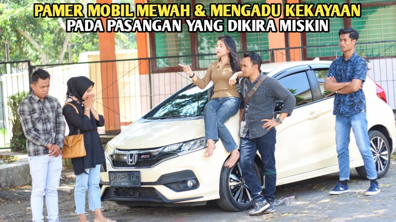 PAMER MOBIL MEWAH & MENGADU KEKAYAAN PADA PASANGAN YANG DIKIRA MISKIN ENDINGNYA BIKIN SEMUA TERKEJUT