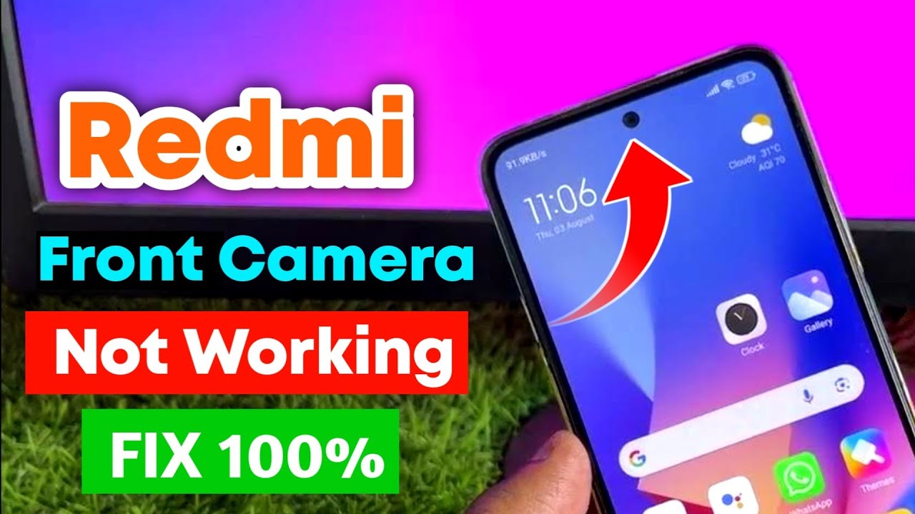 Fix  - Redmi Front Not Working After Update | Redmi Note 10 Pro Phone Me Front Camera Nahi Chal Raha