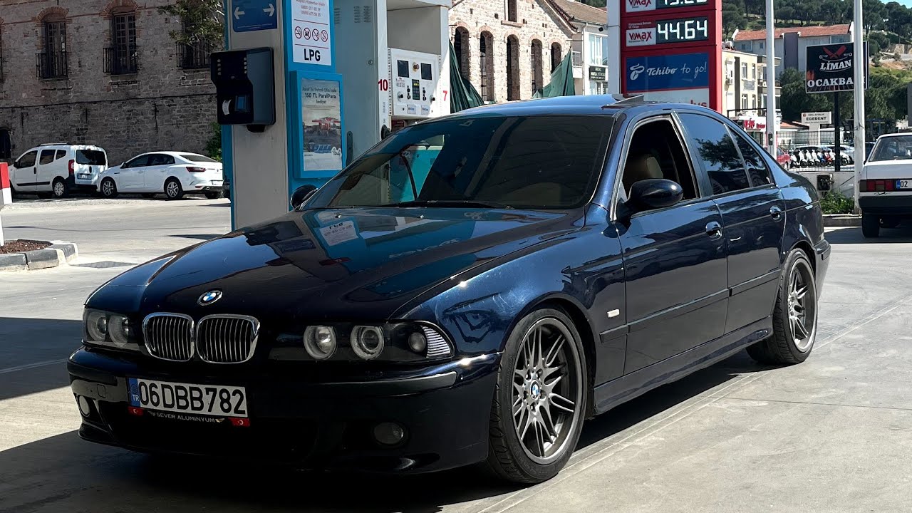 Bmw e39 528i köy yolu Gazlama ( Popbang )