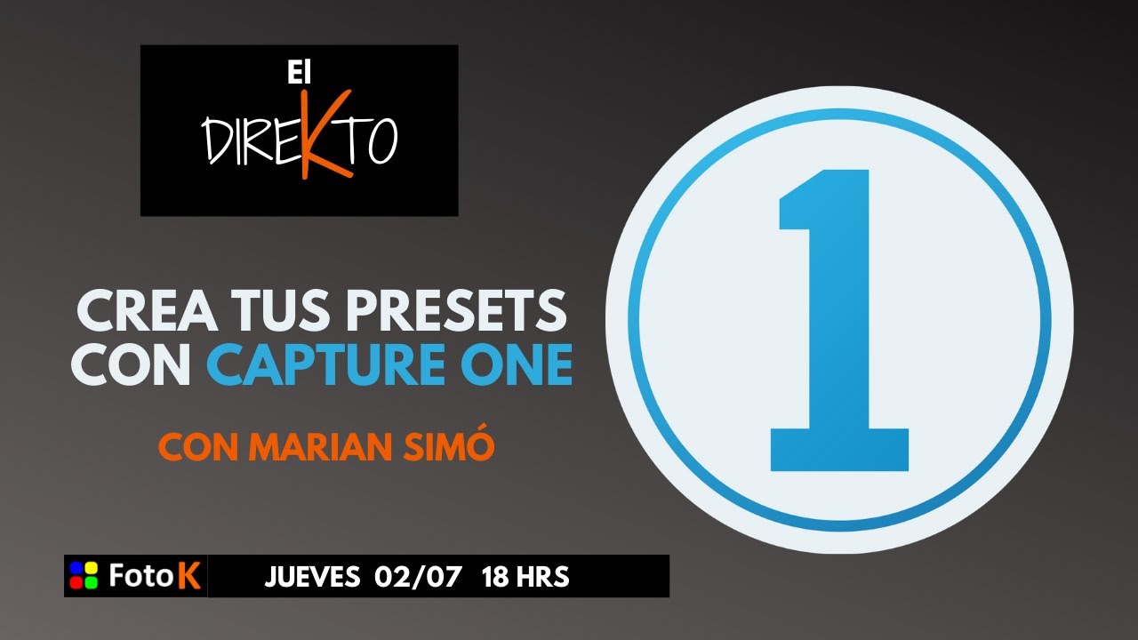 ¿Cómo crear tus presets con Capture One?