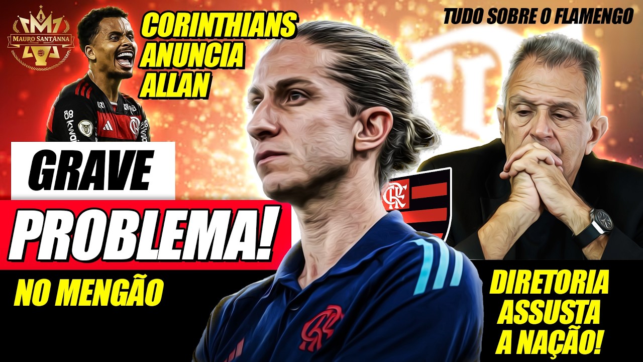 🚨 URGENTE: FILIPE LUÍS APONTA GRAVE PROBLEMA NO FLAMENGO! ANÚNCIO OFICIAL E CLÁUSULA MILIONÁRIA