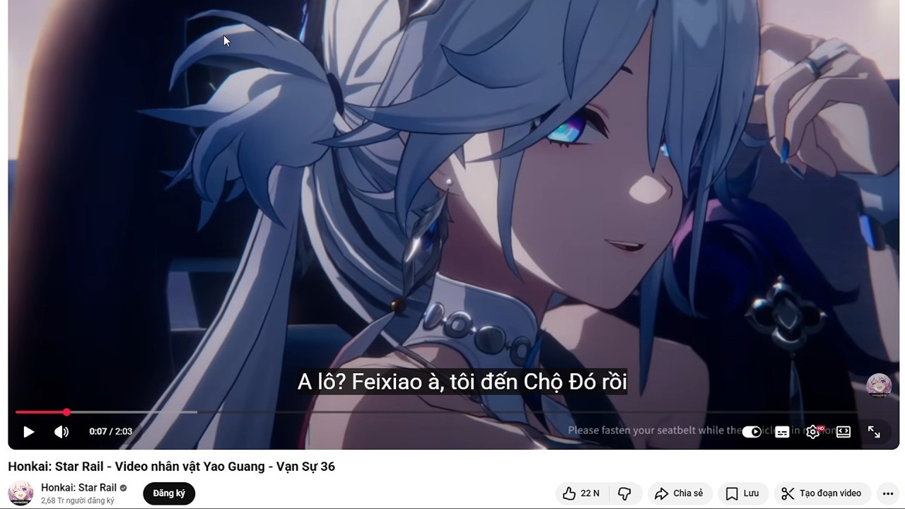 [HONKAI STAR RAIL] Alo Feixiao à em?