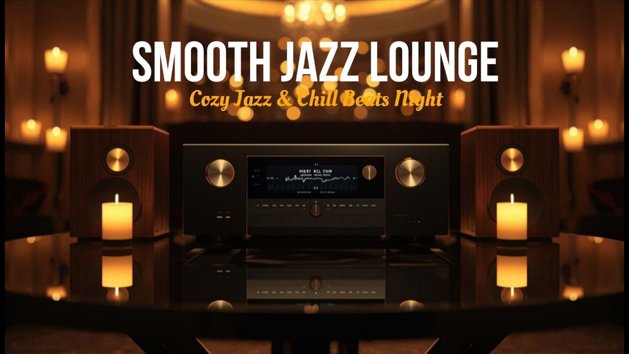 Smooth Jazz Lounge & Chill House Music – Cozy Jazz & Chill Beats Night