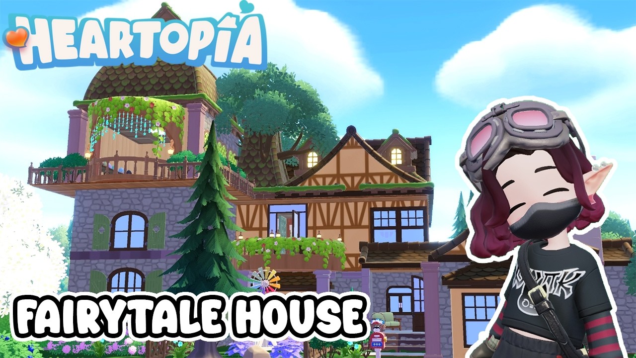 Building a FAIRYTALE HOUSE in Heartopia!